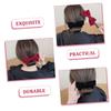 FOMIYES 8pcs Vintage Bowknot Hair Bun Maker for Women Elegant Hair Accessory for Occasions Comfortable Easy to Use for Daily Style and Special Events view 3