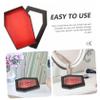 FOMIYES 5pcs Coffin-shaped Eyelash Case Portable Storage Box for False Lashes Lightweight Makeup Organizer for Travel Halloween and Daily Use view 2