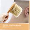 FOMIYES 3pcs Barber Hair Cleaning Brush Duster for Efficient Hair Removal Manual Shaving Tool for Salons and Home Use Comfortable Grip for Maximum Control Gentle Skin view 3