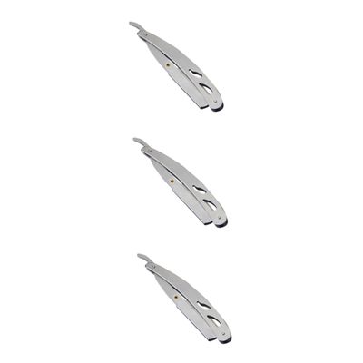 3 pcs hair shaver for men body shavers for men shaving machines for hand squeegee razors mquinas de afeitar para hombres razor for All steel Barber supplies man
