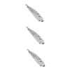 3 pcs hair shaver for men body shavers for men shaving machines for hand squeegee razors mquinas de afeitar para hombres razor for All steel Barber supplies man view 1