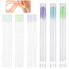 Fopytu 180 Pcs Earrings Hole Cleaner Floss Disposable Ear Piercing Aftercare Piercing Cleaning Line Ear Piercing Care Odor Removal Cleaning Tool view 1