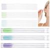 Fopytu 180 Pcs Earrings Hole Cleaner Floss Disposable Ear Piercing Aftercare Piercing Cleaning Line Ear Piercing Care Odor Removal Cleaning Tool view 3