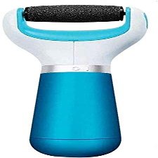 KouRy Electric Smooth Callus Remover, Professional USB Rechargeable Foot File Rasp with 2 Mineral Pumice Stone Rollers for Remove Dead Skin and Reduce Calluses Pedicure Tools