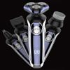 KouRy Electric Razor for Mens Head and Beard Shaving, Multifunctional Electric Raz IPX7 Levels Waterproof, USB Rechargeable and Beard Trimmer - Wet/Dry with 4-in-1 Grooming Kit view 3