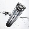 KouRy 3D Smart Electric Razor for Men, Multifunctional Electric Razor, Men's Rotary Shavers Wet & Dry with Pop-up Trimmer,Rechargeable IPX7 Waterproof Men Electric Razor,Silver Gray view 2