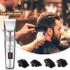 KouRy Mens Beard Trimmer Cordless Hair Trimmer Hair Clipper Detail Trimmer Waterproof 3 in 1 for Men Hair Cutting Kit Men's Grooming Kit view 4