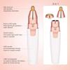 Painless Eyebrow Trimmer for Women, 2 in 1 Rechargeable Facial Hair Remover view 4