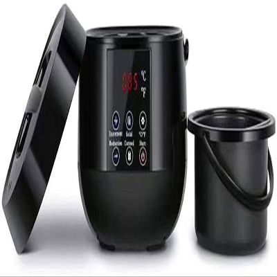KouRy Wax Warmer,MultiPurpose Wax Machine for Women Man Hair Removal Paraffin Wax Machine Waxing Pot Home Wax Melting Warmer Machine for Leg Body Waxing Kit (Black)