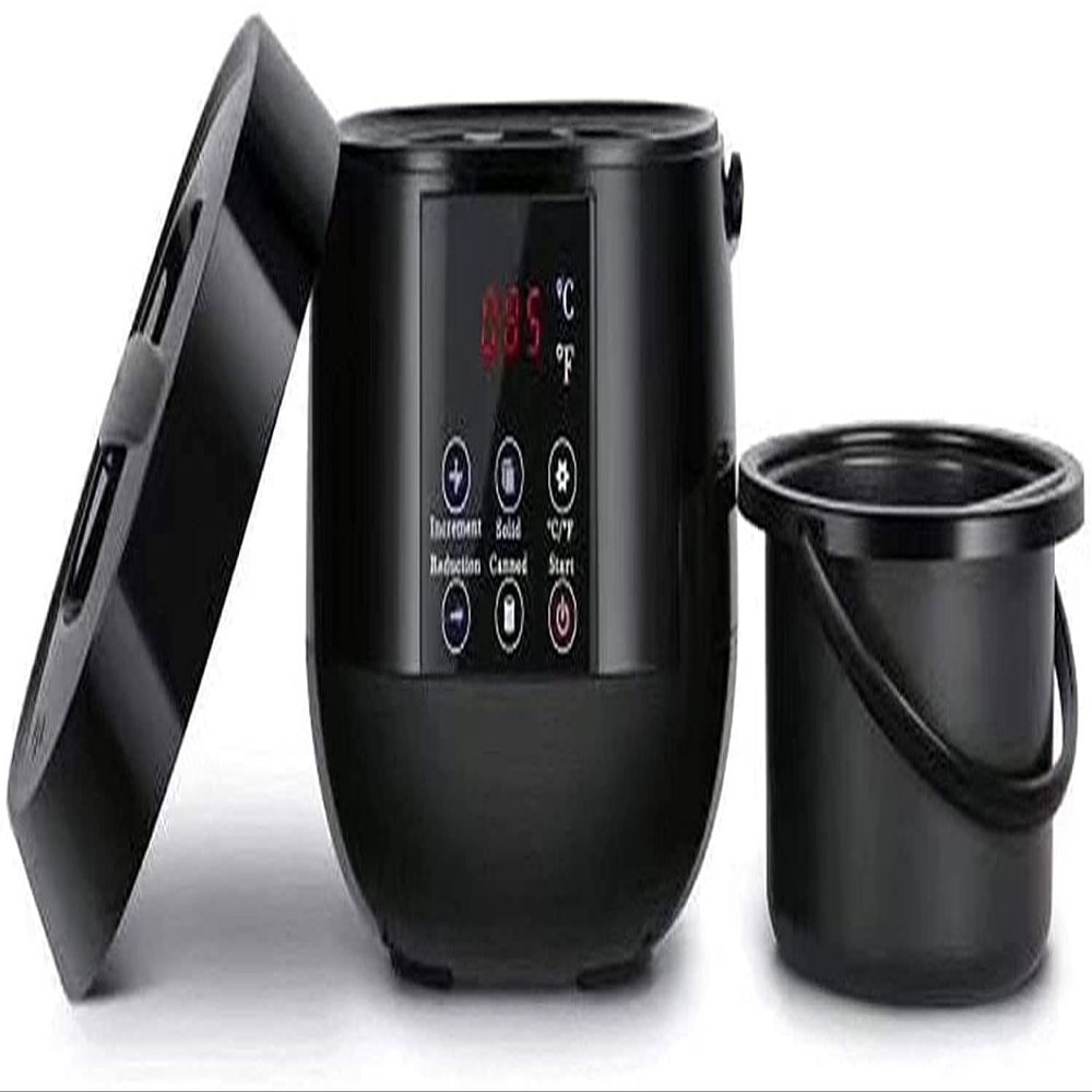 KouRy Wax Warmer,MultiPurpose Wax Machine for Women Man Hair Removal Paraffin Wax Machine Waxing Pot Home Wax Melting Warmer Machine for Leg Body Waxing Kit (Black)