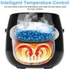 KouRy Wax Warmer,MultiPurpose Wax Machine for Women Man Hair Removal Paraffin Wax Machine Waxing Pot Home Wax Melting Warmer Machine for Leg Body Waxing Kit (Black) view 3