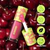 FOCALLURE Lip Oil,Moisturizing,Hydrating Lip Gloss,Transparent Toot Lip Glow Oil,Shiny Glossy Finish,Non-Sticky,Long Lasting,Tinted Lip Balm for Dry Lips and Lip Care,Cherry Juice view 4