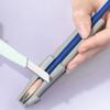 Beavorty 3pcs Eyebrow Pencil Sharpener Tool Duckbill Design for Easy Sharpening Compact Lightweight Makeup Marker Assist Tools for All Pencil view 3