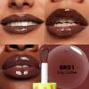 FOCALLURE Lip Oil - Moisturizing, Hydrating Lip Gloss with Non-Sticky, Long Lasting Glow - Tinted Balm for Dry Lips - Drip Coffee Flavored view 2