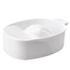 SOLUSTRE Manicure Bowl Set White Hand Soak Bowl Tray Professional Manicure Tools view 4
