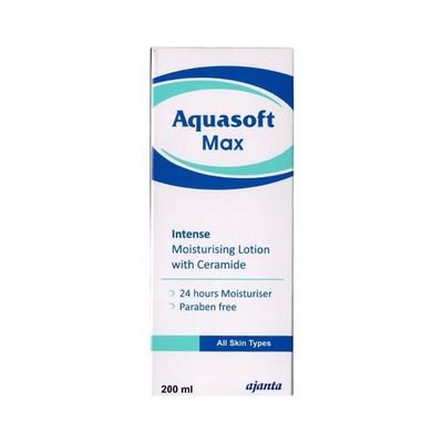 Aquasoft Max Intensive Moisturizing Lotion for All Skin (200ml) - by pharmacylife