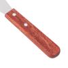 Wax Applicator for Hair Removal, Metal Wax Spatulas Straight Stainless Steel Body Waxing Stick with Wooden Handle for Hair Removal view 3