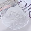 Iaceble Boho Crystal Flower Hairclips Barrette Hollow Cz Flower Side Clip Hairpin Silver Flower Hairpins Clip Rhinestone Flower Shape Haed Clip Decorative Hair Accessories for Women Headdress view 3