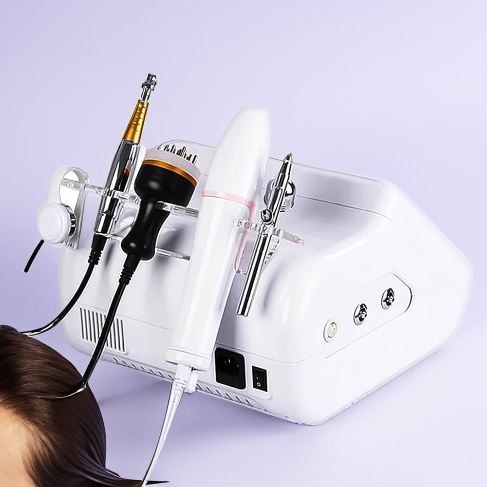 EEYBLAEEY Scalp Analysis Machine, Digital Microcurrent Scalp Care and Prevention of Hair Loss Treatment Machine Analyser Machine Operation for Analysis Scalp Rechargeable for Hair Care