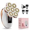 2-in-1 Electric Razors for Women, Wet/Dry 7D Rechargeable Rotary Shaver for Legs, Water Resistant Grooming Kit - Electric Razors for Women, Facial Hair Removal, Bikini Trimmer, Lips - Gentle Hair Remo view 1