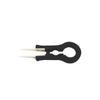 DOITOOL Pointed Tweezing Tool Ceramic Tweezer Spanner Non-conductive Heat Resistant Tweezers for view 1