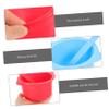 SOLUSTRE 6pcs Wax Warmer Liner Silicone Bowl Non-Stick Pot for Hair Removal Tool Salon Accessory view 3