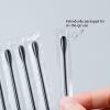 100Pcs Pimple Extractor, Blackhead Extractor, Blackhead Remover Tools, Disposable Double Tipped Cotton Swabs Stick Comedone Extractor Squeeze Cotton Buds Skin Pores view 2