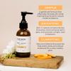 COCOON APOTHECARY 3.3 fl oz Sweet Orange Gel Cleanser - Ecocert Cosmos Natural - Gentle cleanser for Oily, Combination Skin - Purify + Pore Refining, Aloe Vera, Witch Hazel, Sweet Orange view 2