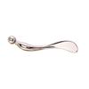 Beatifufu Zinc Alloy Eye Cream Spoon for Eye Fatigue Relief and Facial Massage - Multi-Functional Beauty Tool for Skincare Application (Silver) view 1