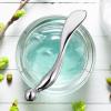 Beatifufu Zinc Alloy Eye Cream Spoon for Eye Fatigue Relief and Facial Massage - Multi-Functional Beauty Tool for Skincare Application (Silver) view 2
