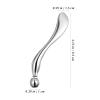 Beatifufu Zinc Alloy Eye Cream Spoon for Eye Fatigue Relief and Facial Massage - Multi-Functional Beauty Tool for Skincare Application (Silver) view 4