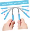 Beavorty 4pcs Facial Hair Remover Set Epilator Spring for Women Beard Trimmer Hair Trimmer Eyebrow Razor Non-slip Handle Portable view 4