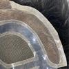 100% Natural Human Hair Toupee Wig Exhuast Systems Wig For Men Hair Prosthesis Lace With Pu 230 6x9#Straight#130% view 4