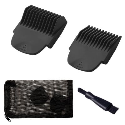 2 Pack Professional Guide Comb Fit for Manscaped The Lawn Mower 4.0 Groin Hair Trimmer, 4 Cutting Lengths from 1/8"-1/2" Inch Fit Cutting Guider for Manscaped 4.0