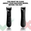 2 Pack Professional Guide Comb Fit for Manscaped The Lawn Mower 4.0 Groin Hair Trimmer, 4 Cutting Lengths from 1/8"-1/2" Inch Fit Cutting Guider for Manscaped 4.0 view 3