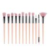 Makeup Brush 12pcs Foundation Cosmetic Eyebrow Eyeshadow Brush Tools Multifunctional Cosmetic Professiaonal Brush Beauty (Color : Pink) view 1