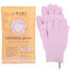 Bare Botanics 4 Pack Lavender Exfoliating Gloves for Shower | 100% Nylon Fibers | Exfoliating Bath Gloves for Shower Exfoliating | Shower Gloves & Dead Skin Remover | Wet & Dry Exfoliating Glove view 1