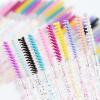 100pcs Disposable Skinny Mascara Wands Crystal Eyelash Brushes Mini Mascara Wands Micro Brush Lash Extension Supplies Lashes Extension Tools(Skinny-mix-100) view 4