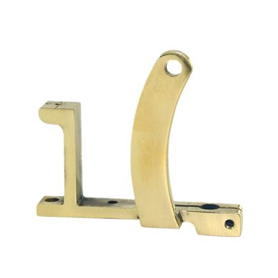 1PC Solid Brass Tattoo Machine Frame Parts US 8-32 Thread FIT for 1.25 INCH Coil FB-12