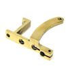1PC Solid Brass Tattoo Machine Frame Parts US 8-32 Thread FIT for 1.25 INCH Coil FB-12 view 3