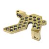 1PC Solid Brass Tattoo Machine Frame Parts US 8-32 Thread FIT for 1.25 INCH Coil FB-14 view 3