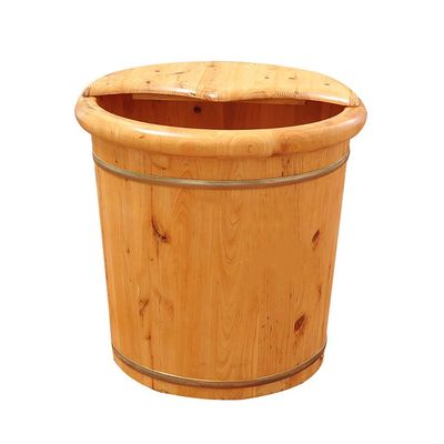 BABYCE Foot Soak Handmade Footbath Basin, footbaths Smooth Surface, Bathroom Accessories Foot Bath Spa Bowl for Feet Stress Relief