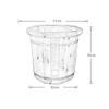 BABYCE Foot Soak Massage Foot Barrel, Volume Smooth Surface Sauna Wooden Bucket Foot Bath Spa Bowl for Feet Stress Relief view 2
