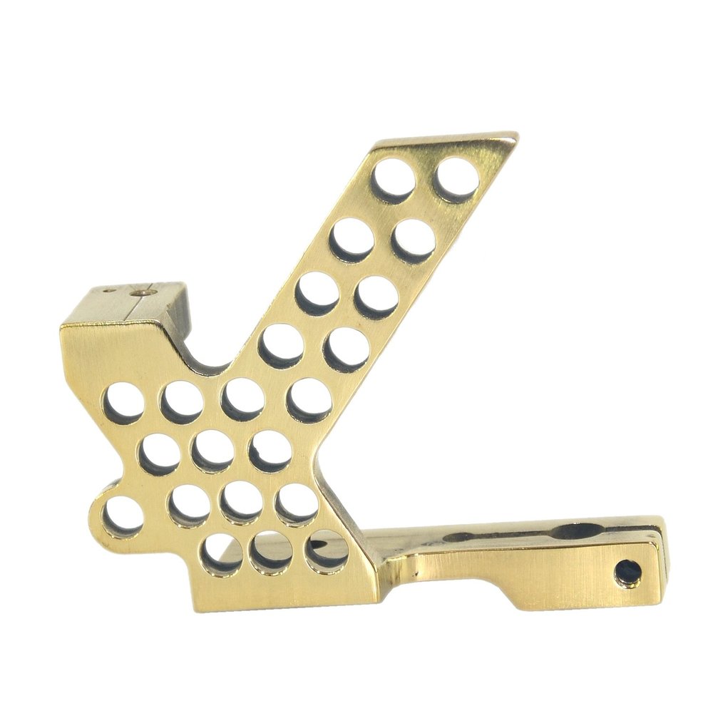 1PC Solid Brass Tattoo Machine Frame Parts US 8-32 Thread FIT for 1.25 INCH Coil FB-13