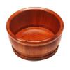 BABYCE Foot Soak Handmade Footbath Basin, footbaths Smooth Surface, Bathroom Accessories Foot Bath Spa Bowl for Feet Stress Relief view 1