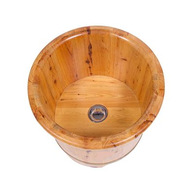 BABYCE Foot Soak Handmade Footbath Basin, footbaths Smooth Surface, Bathroom Accessories Foot Bath Spa Bowl for Feet Stress Relief