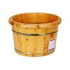 BABYCE Foot Soak Cypress Foot Bath Barrel Foot Bath Spa Bowl for Feet Stress Relief (Color : A) view 1