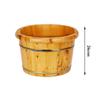 BABYCE Foot Soak Cypress Foot Bath Barrel Foot Bath Spa Bowl for Feet Stress Relief (Color : A) view 2