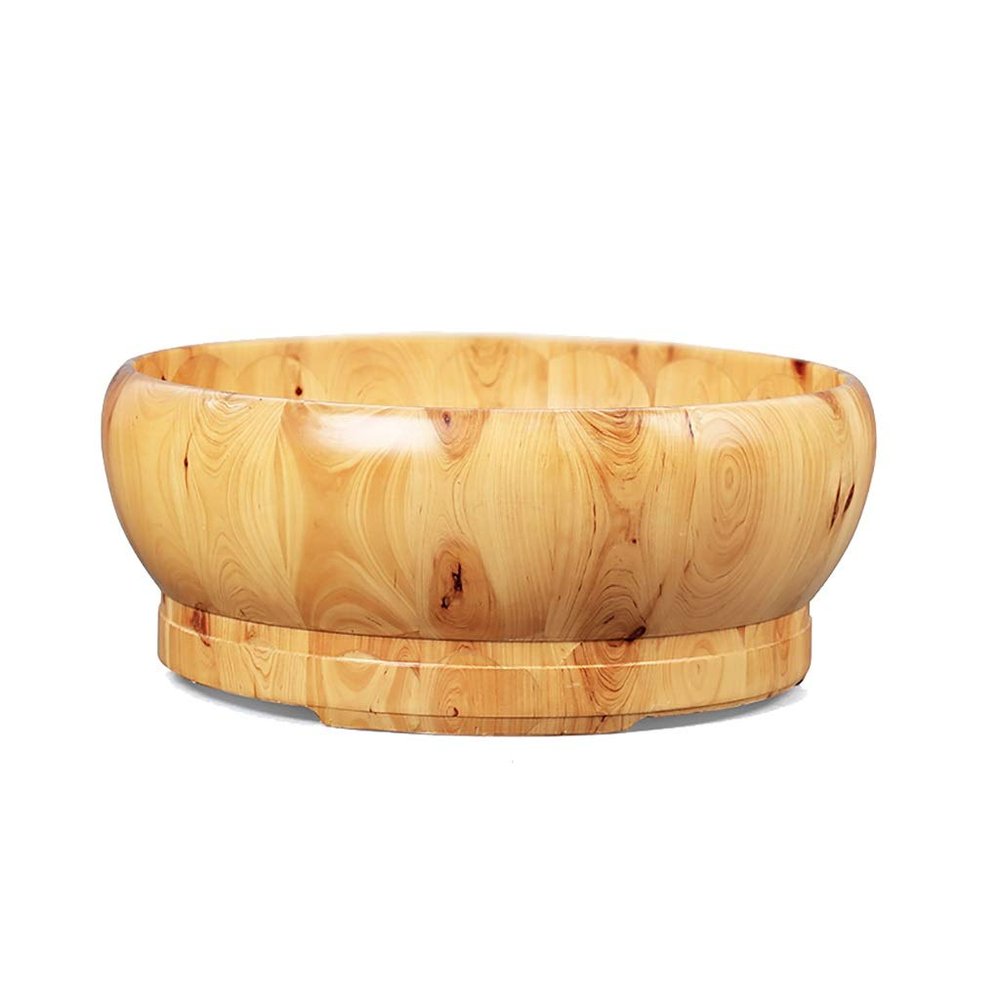 BABYCE Foot Soak Massage Foot Barrel, Volume Smooth Surface Sauna Wooden Bucket Foot Bath Spa Bowl for Feet Stress Relief