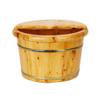 BABYCE Foot Soak Cypress Foot Bath Barrel Foot Bath Spa Bowl for Feet Stress Relief (Color : B) view 1
